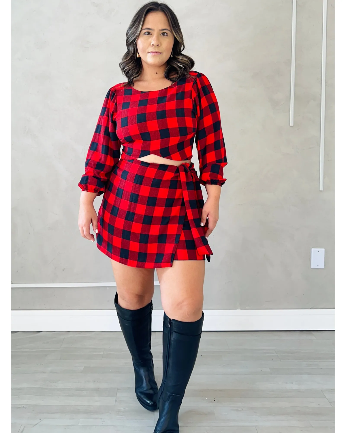 Conjunto Flavia Xadrez