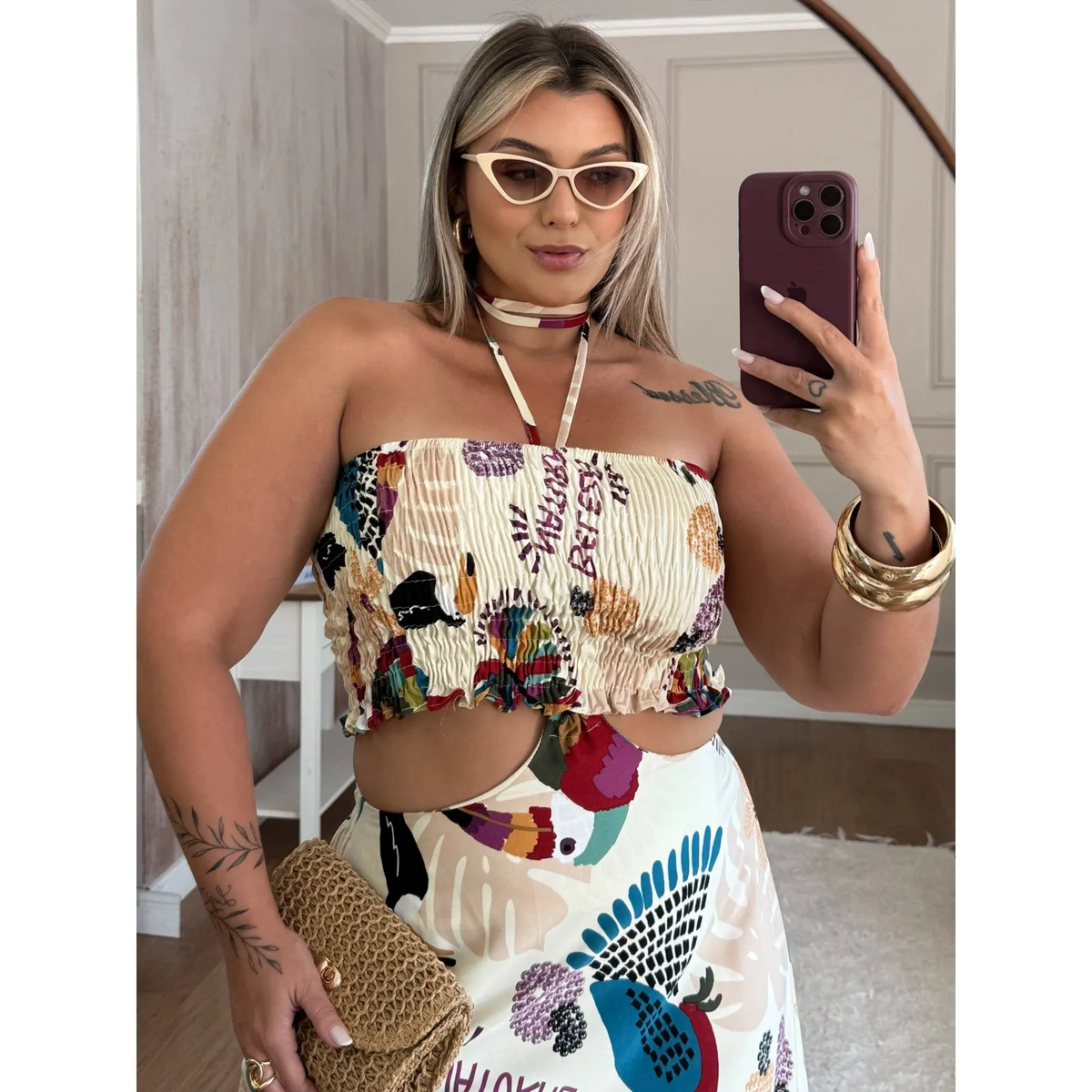 Conjunto Multiformas Búzios - GANHE UMA BOLSA (LOOK COMPLETO)