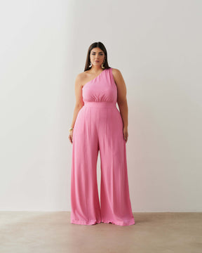 Macacão Ombro Só Plus Size (COMPRE 1 LEVE 2) + Bolsa de Brinde