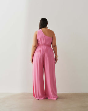 Macacão Ombro Só Plus Size (COMPRE 1 LEVE 2) + Bolsa de Brinde
