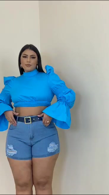 Short Jeans Plus Size + Cinto exclusivo