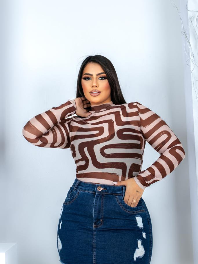 Saia Jeans Plus Size C/ Laycra Desfiado