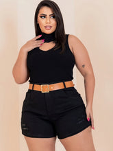 Short Jeans Plus Size + Cinto exclusivo