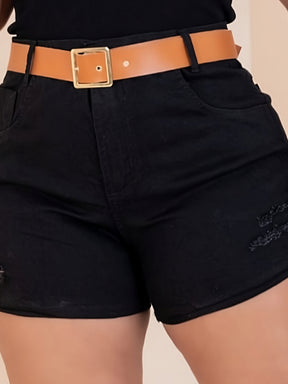 Short Jeans Plus Size + Cinto exclusivo