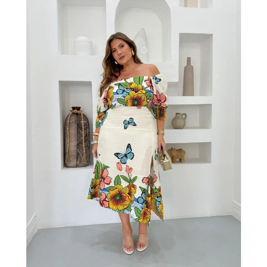 Vestido Mídi Plus Size