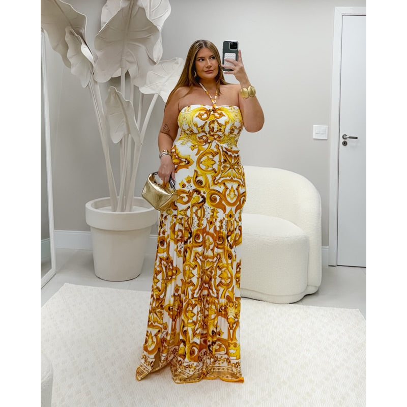 Vestido Longo Premium Plus Size