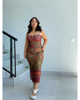 Vestido Poliamida Estampado