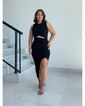 Vestido Canelado Premium