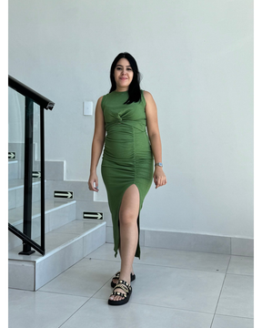 Vestido Canelado Premium