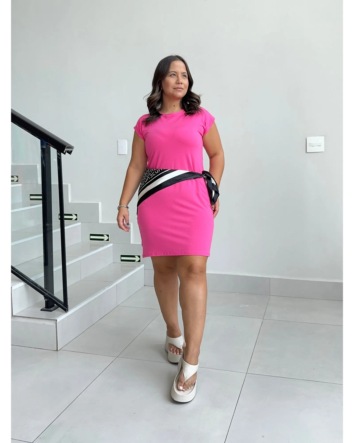 Vestido Curto Viscolycra