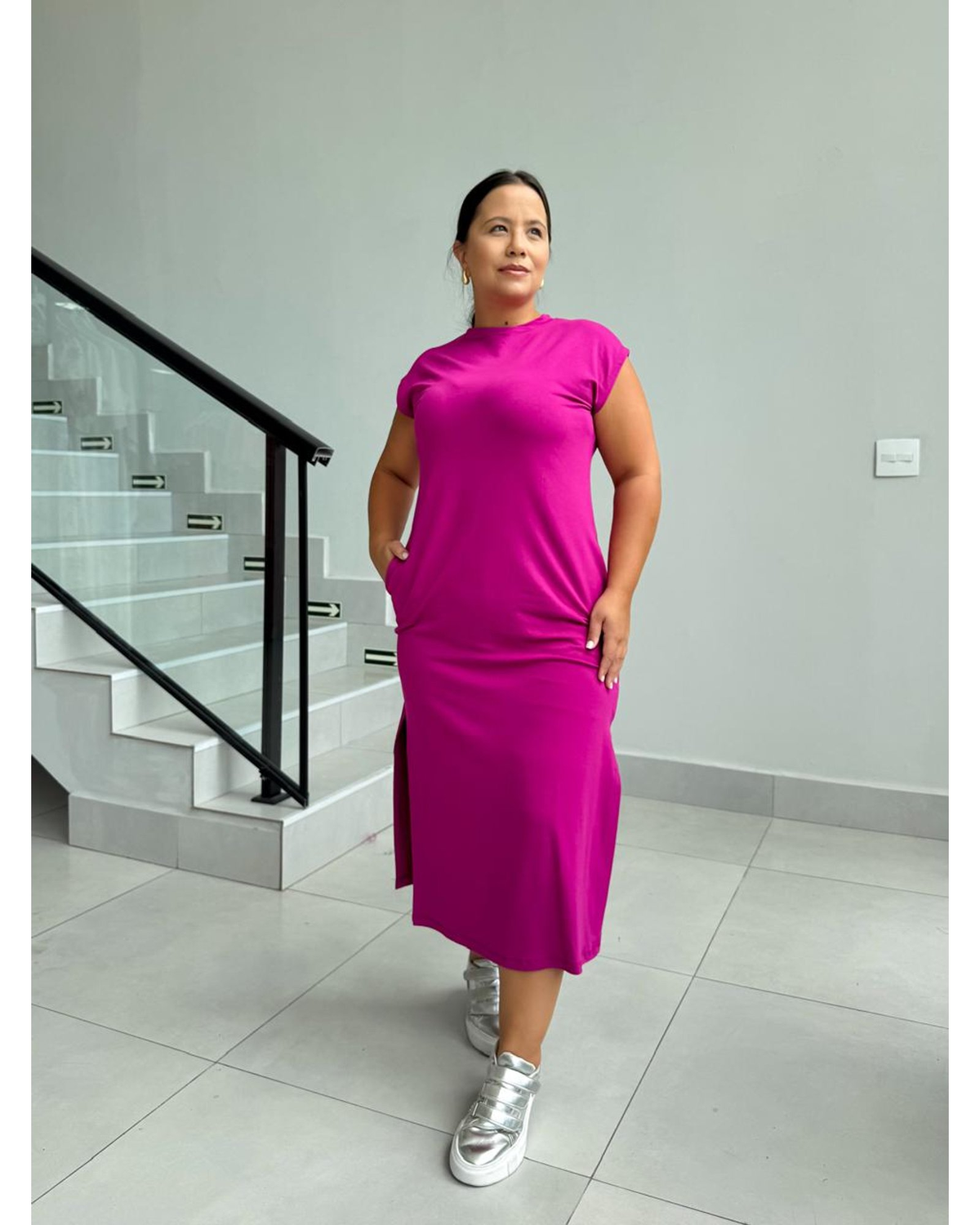 Vestido Longo Viscolycra