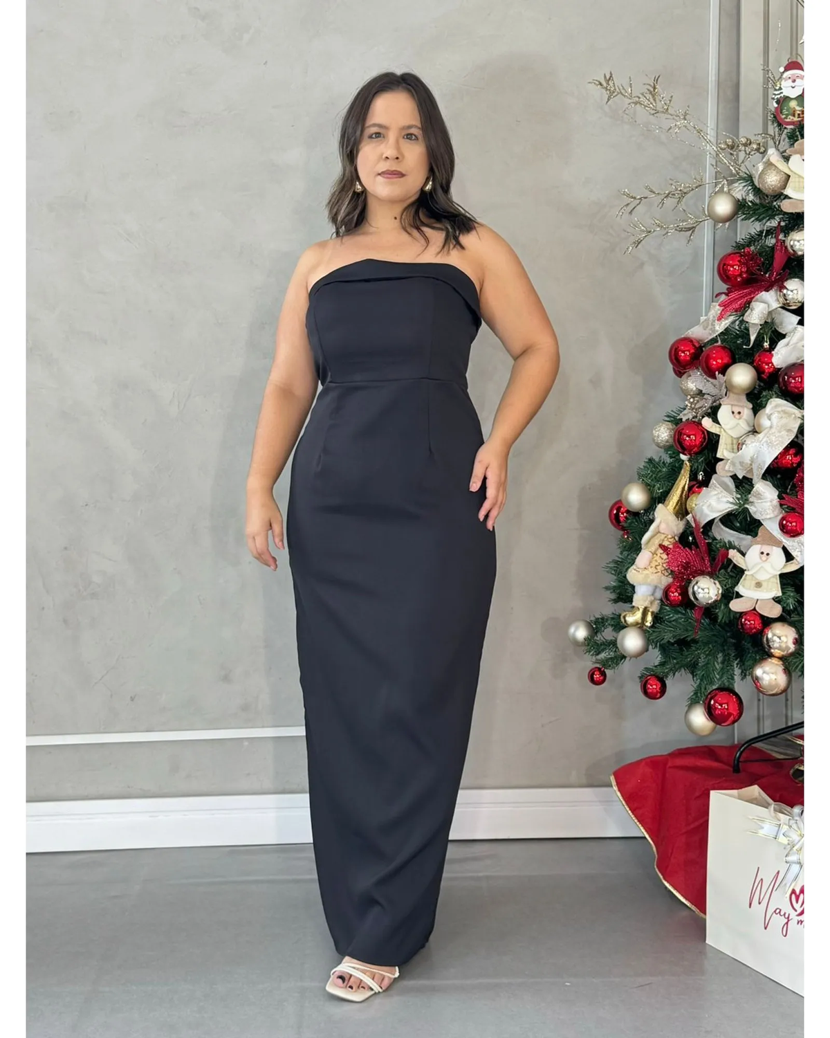 Vestido Longo Tomara Que Caia