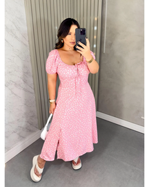 Vestido Midi Camponesa