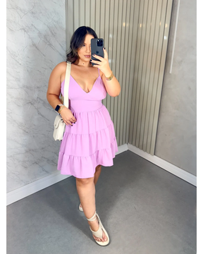 Vestido Curto Alça