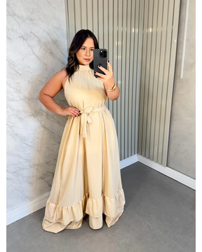 Vestido Longo Elegância