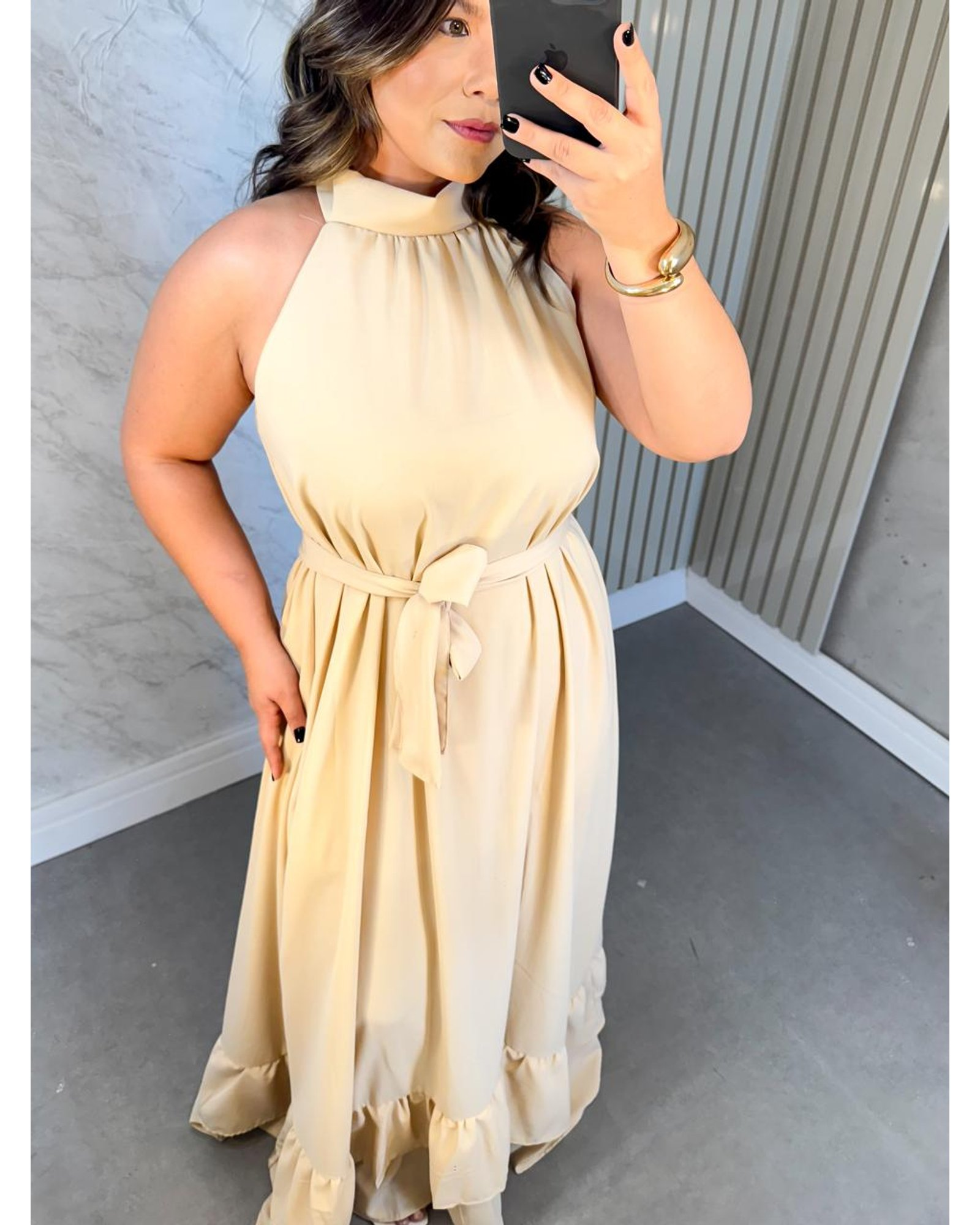 Vestido Longo Elegância