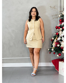 Conjunto Vitória Saia e Colete