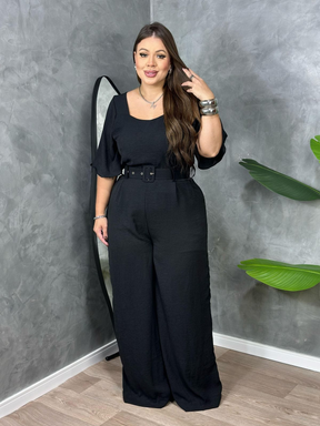 Macacão Vitória - COMPRE 1 LEVE 2 + GANHE UMA BOLSA (LOOK COMPLETO)