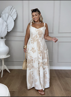 Vestido Trancoso - COMPRE 1 LEVE 2 + GANHE UMA BOLSA (LOOK COMPLETO)