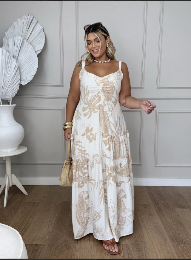 Vestido Trancoso - COMPRE 1 LEVE 2 + GANHE UMA BOLSA (LOOK COMPLETO)