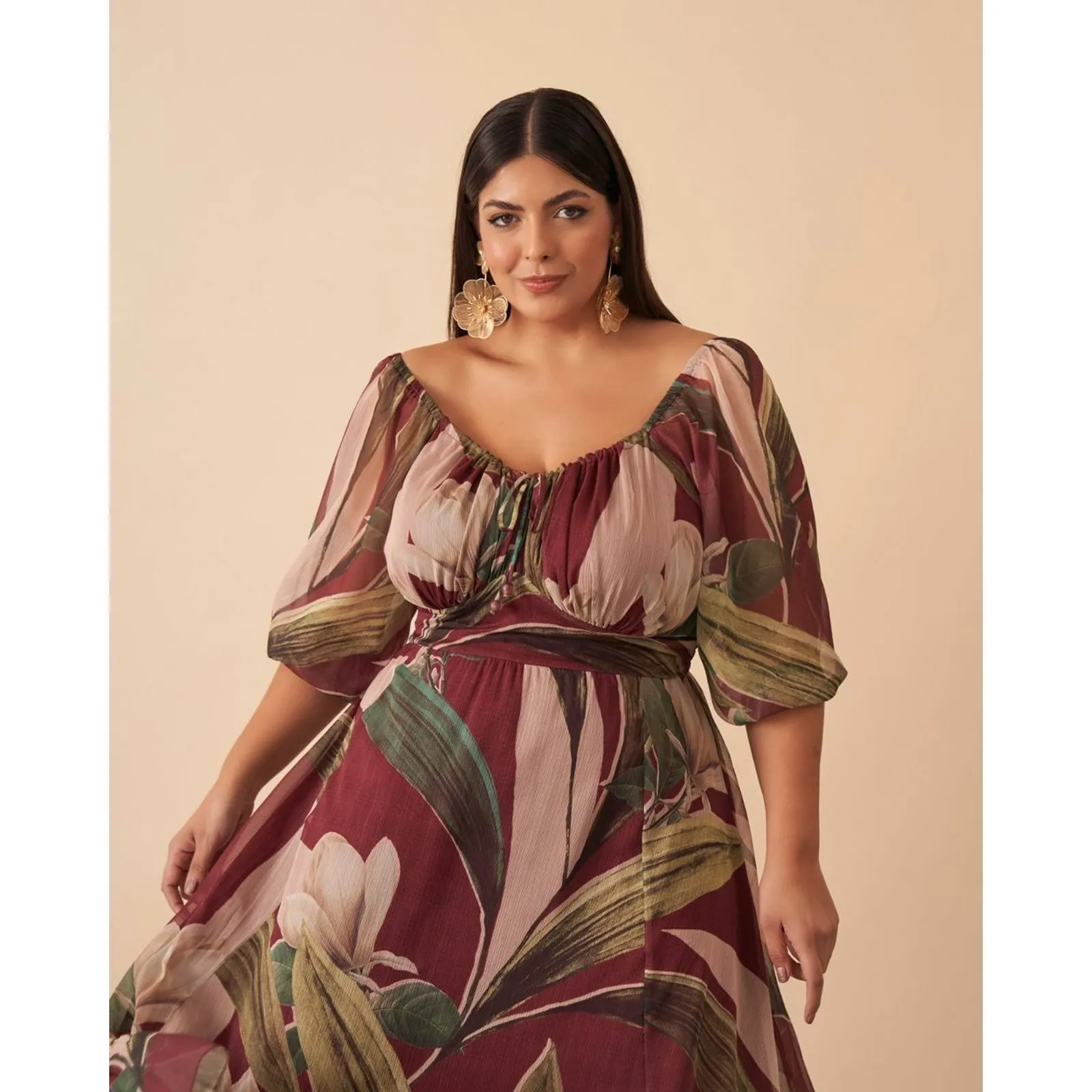 Vestido Helena - COMPRE 1 LEVE 2 + GANHE UMA BOLSA (LOOK COMPLETO)