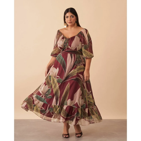 Vestido Helena - COMPRE 1 LEVE 2 + GANHE UMA BOLSA (LOOK COMPLETO)