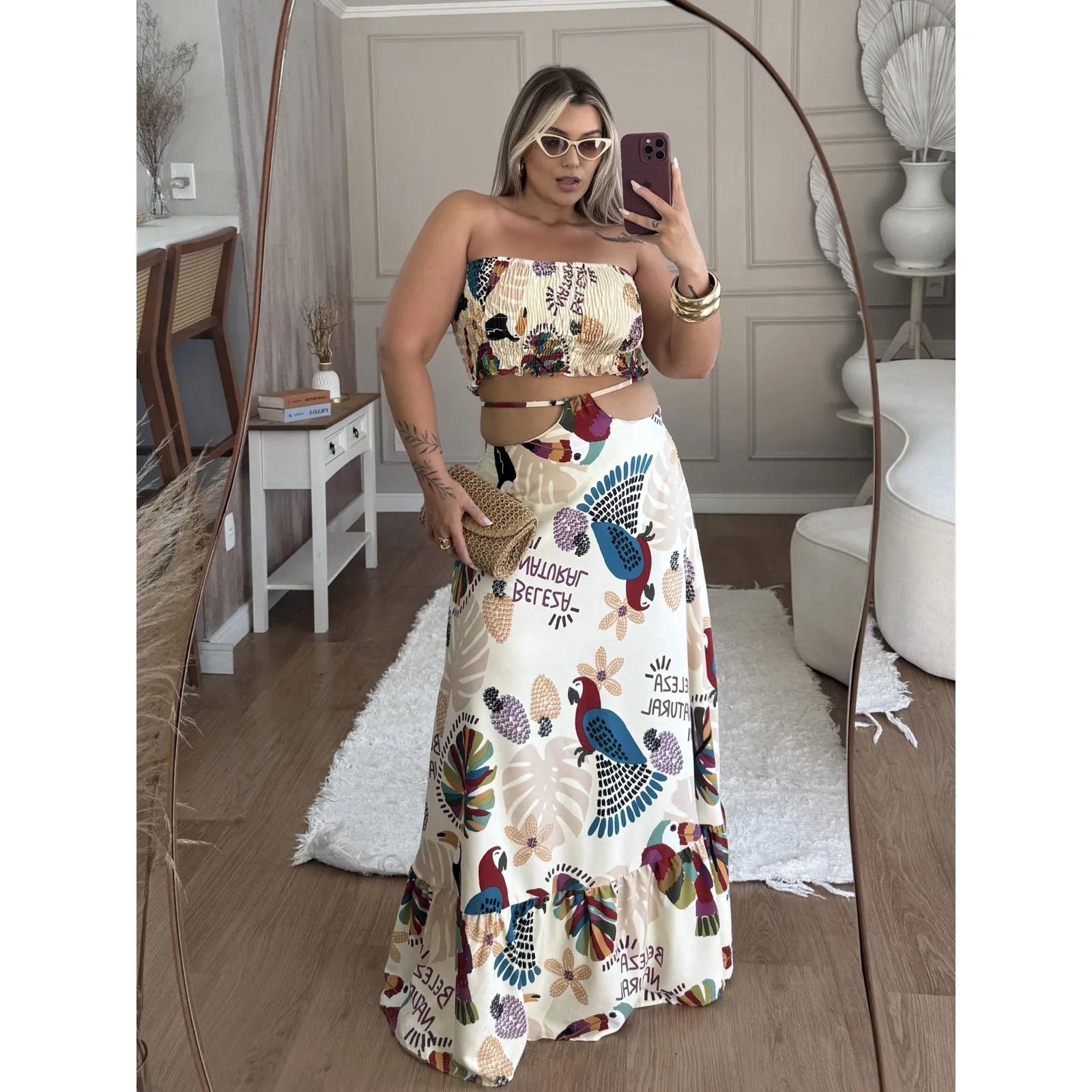 Conjunto Multiformas Búzios - GANHE UMA BOLSA (LOOK COMPLETO)