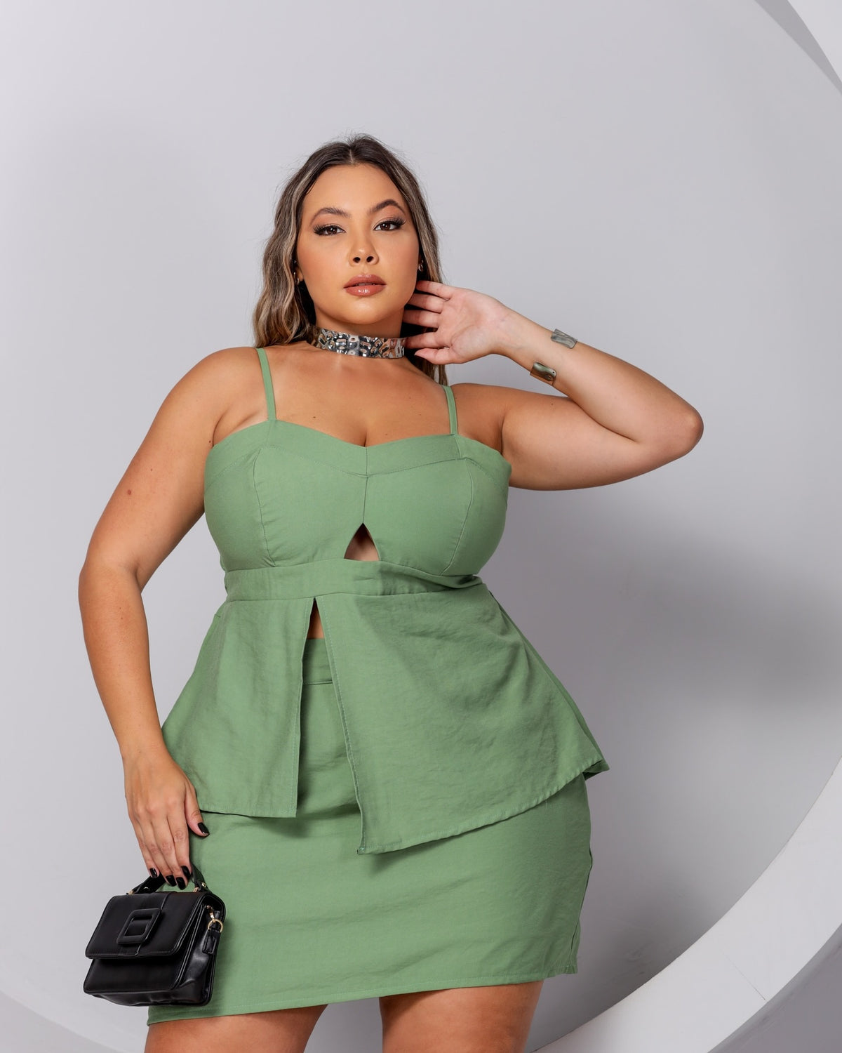 Conjunto Leide - COMPRE 1 LEVE 2 + GANHE UMA BOLSA (LOOK COMPLETO)