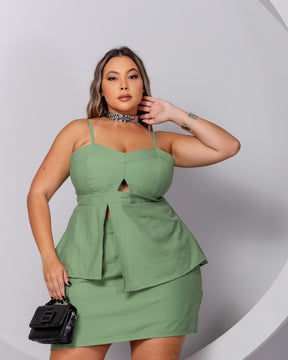 Conjunto Leide - COMPRE 1 LEVE 2 + GANHE UMA BOLSA (LOOK COMPLETO)