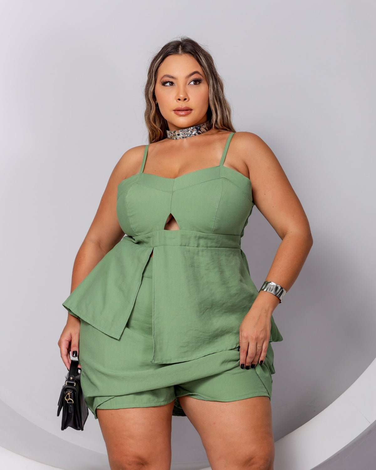 Conjunto Leide - COMPRE 1 LEVE 2 + GANHE UMA BOLSA (LOOK COMPLETO)