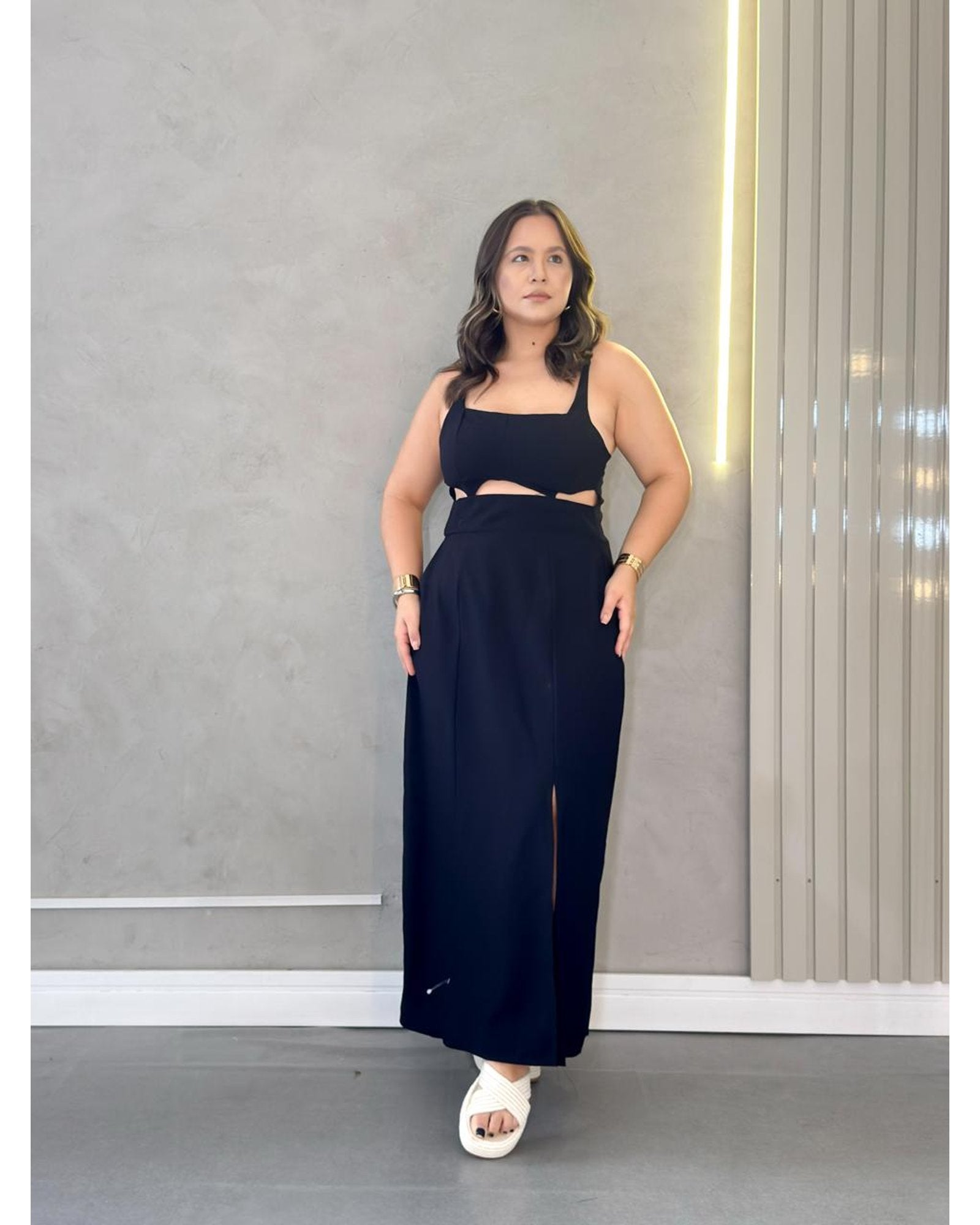 Vestido Luxe Plus Size (COMPRE 1 LEVE 2) + Bolsa de Brinde