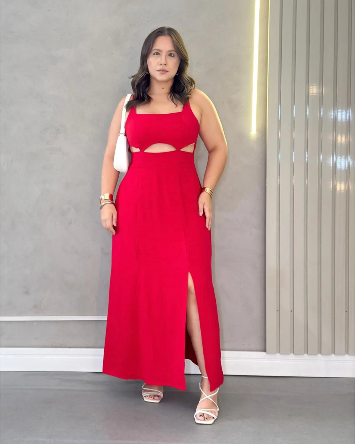 Vestido Luxe Plus Size (COMPRE 1 LEVE 2) + Bolsa de Brinde